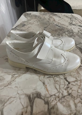 Beyaz Erkek Çocuk Özel Gün Ayakkabısı - Görsel 2