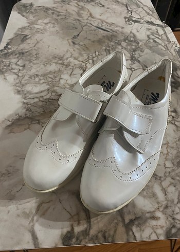 Beyaz Erkek Çocuk Özel Gün Ayakkabısı - Görsel 3