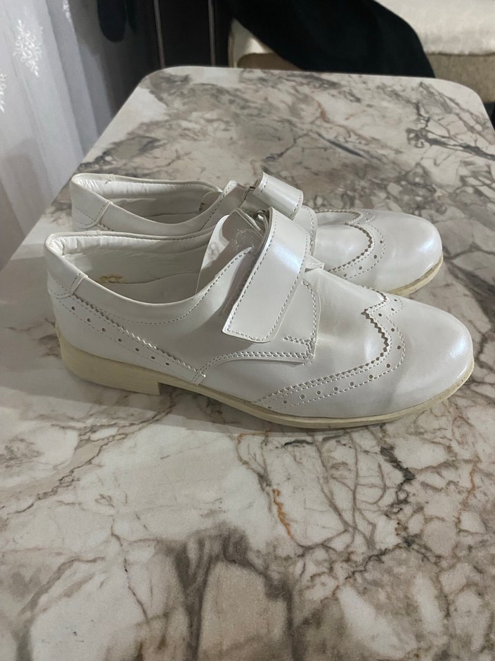 Beyaz Erkek Çocuk Özel Gün Ayakkabısı - Görsel 2