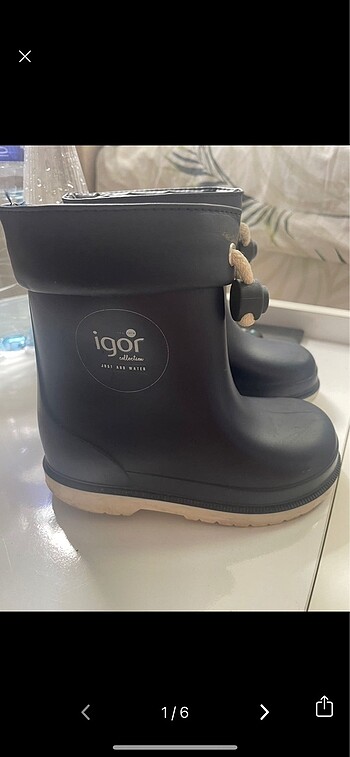 İgor çocuk yağmur botu