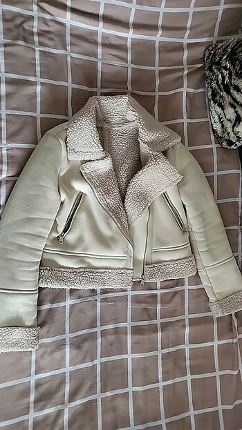 Süet Peluş Mont