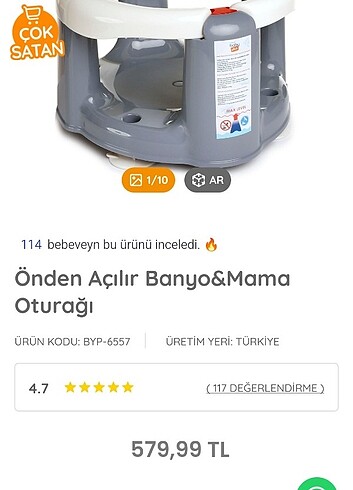 Beden Renk Banyo&Mama Oturağı