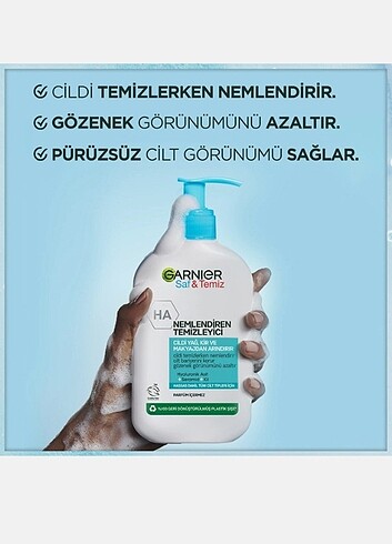  Beden Renk Garnier yüz temizleme jeli