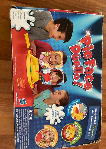 Pie Face Duello! Parlak Renkli Eğlenceli Masa Oyunu