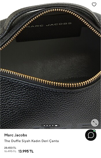 Beden siyah Renk Orjinal marc jacobs