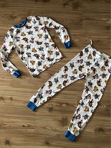 H&M PAW PATROL pijama takımı