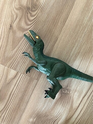 Beden Sesli ışıklı dinozor oyuncak (raptor )