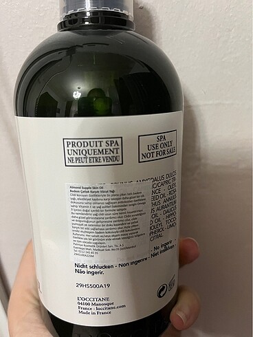 Beden Loccitane çatlak karşıtı vücut yağı