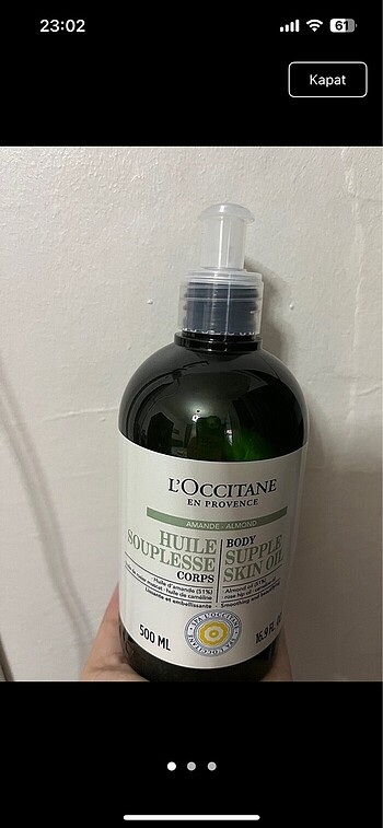 Loccitane çatlak karşıtı badem yağı