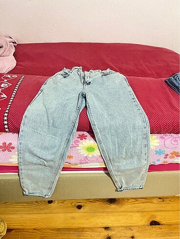Buz mavi mom jean