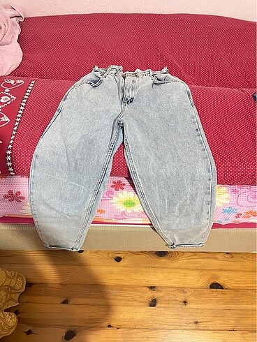 Diğer Buz mavi mom jean