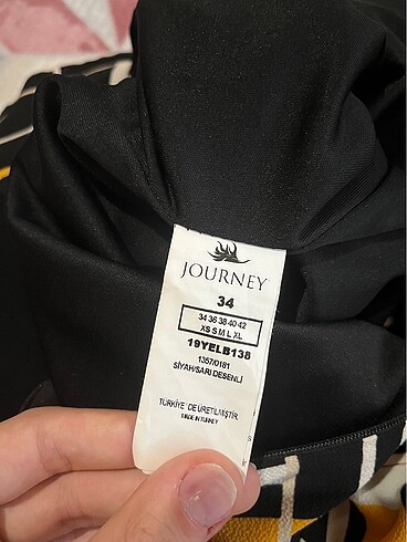 xs Beden siyah Renk Şifon elbise journey