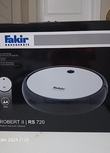 Fakir robot süpürge rs720