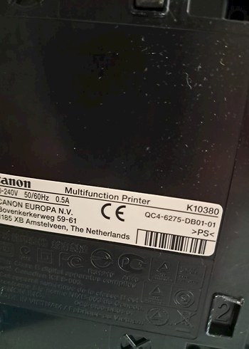  Beden Renk Canon pixma yazıcı