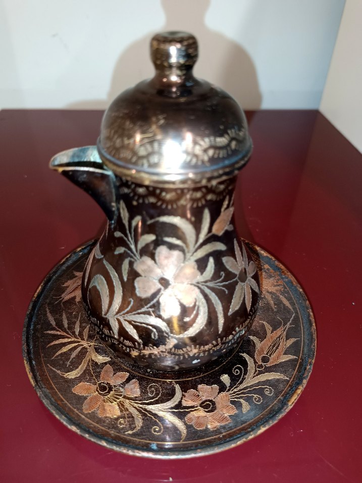 Bakır sürahi ibrik - Görsel 4