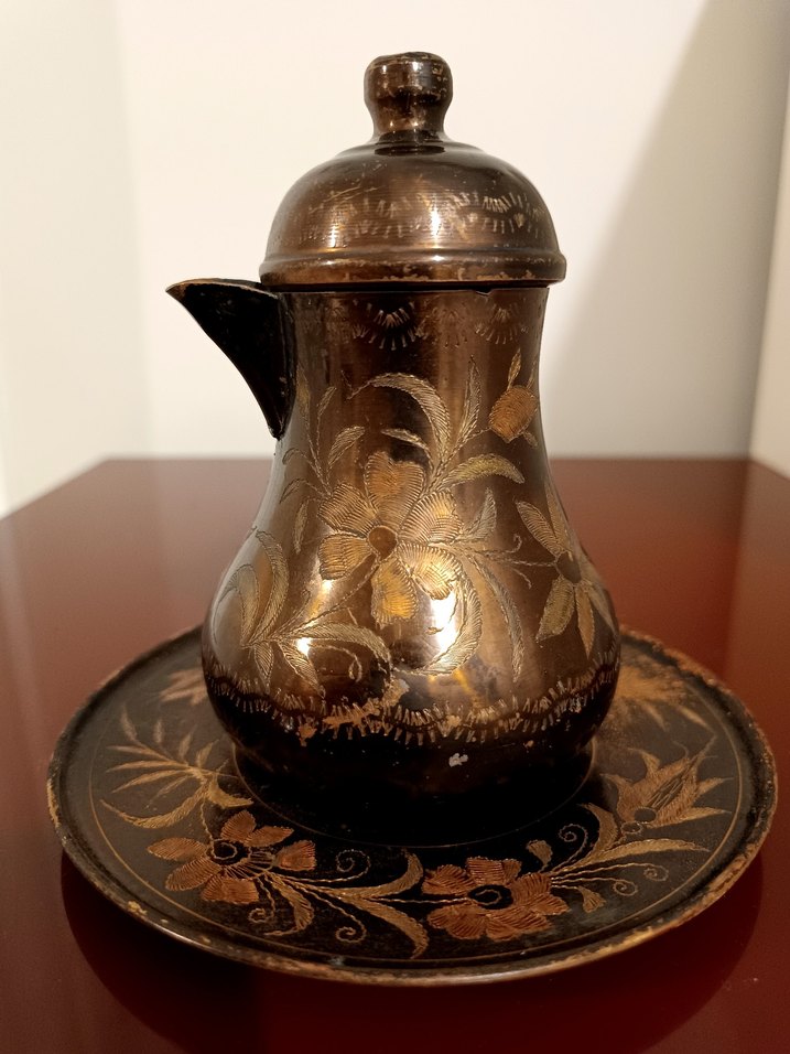 Bakır sürahi ibrik - Görsel 3