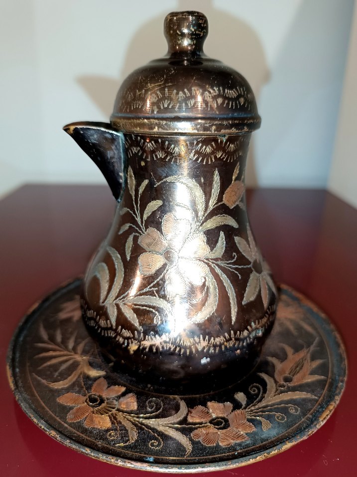 Bakır sürahi ibrik - Görsel 5