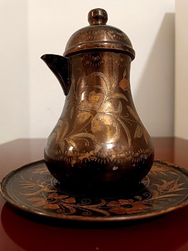Bakır sürahi ibrik - Görsel 2