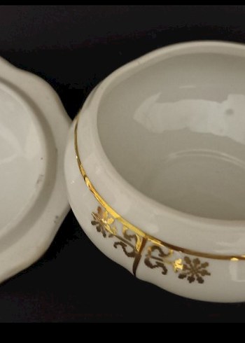 Vintage Romania hatırası şekerlik - Görsel 3