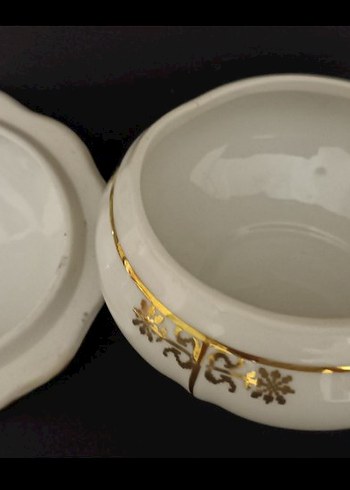 Vintage Romania hatırası şekerlik - Görsel 4