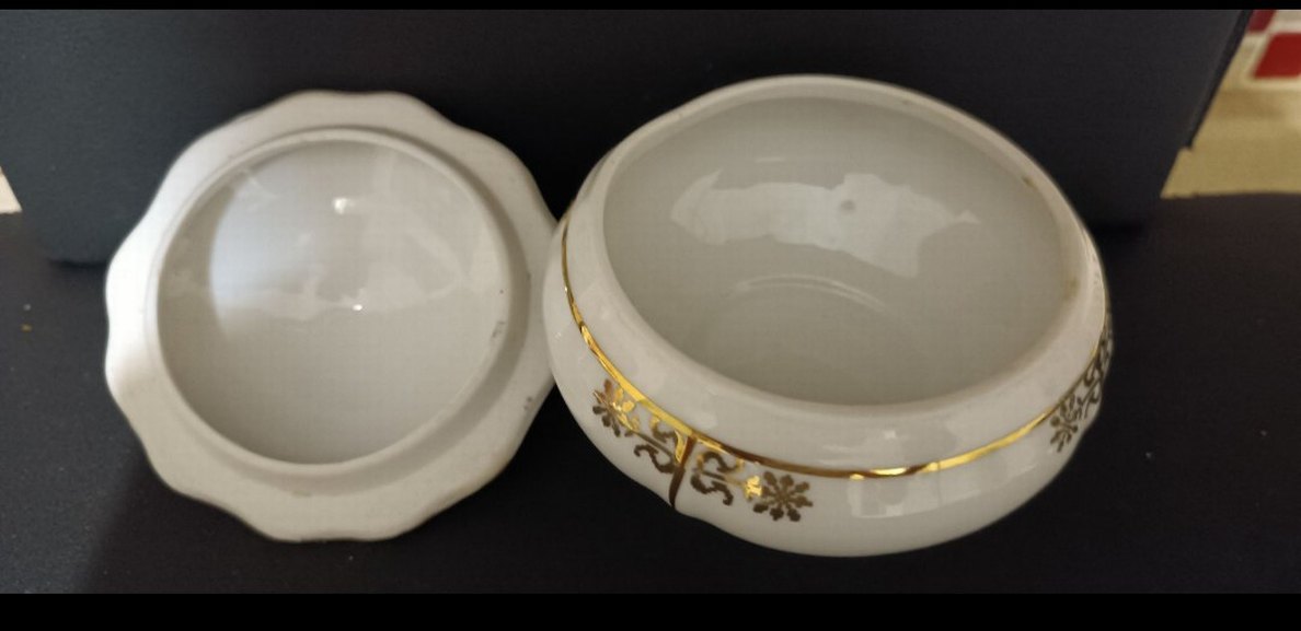 Vintage Romania hatırası şekerlik - Görsel 3