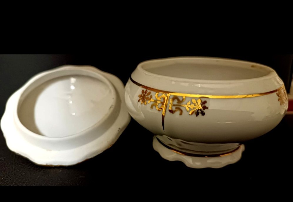 Vintage Romania hatırası şekerlik - Görsel 2