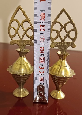 Vintage şamdan - Görsel 6