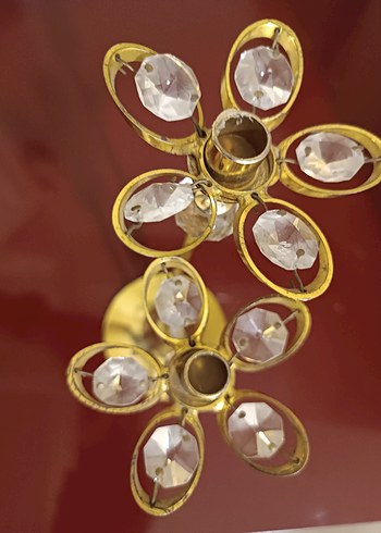 Vintage şamdan - Görsel 8