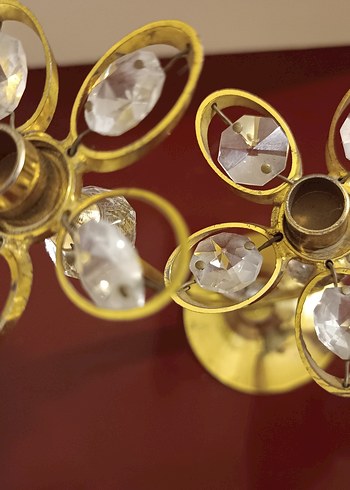 Vintage şamdan - Görsel 7