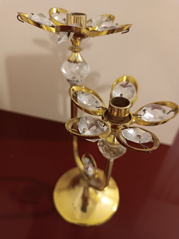 Vintage şamdan - Görsel 3