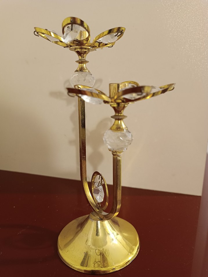 Vintage şamdan - Görsel 2