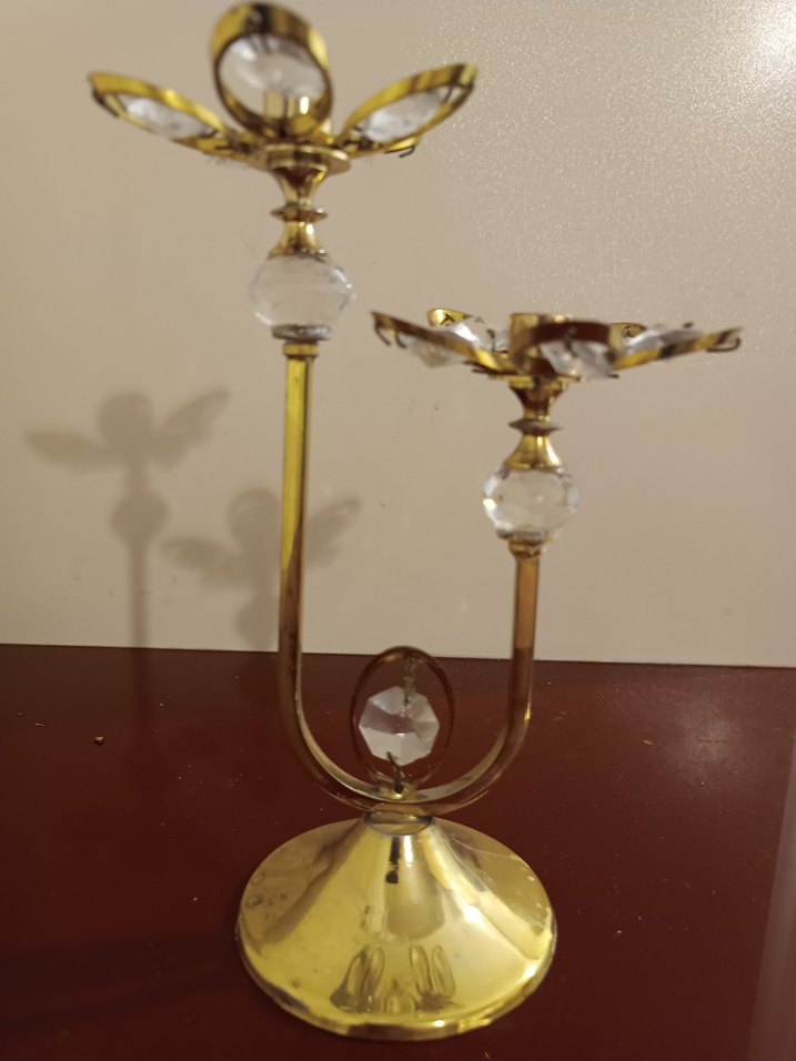 Vintage şamdan - Görsel 5