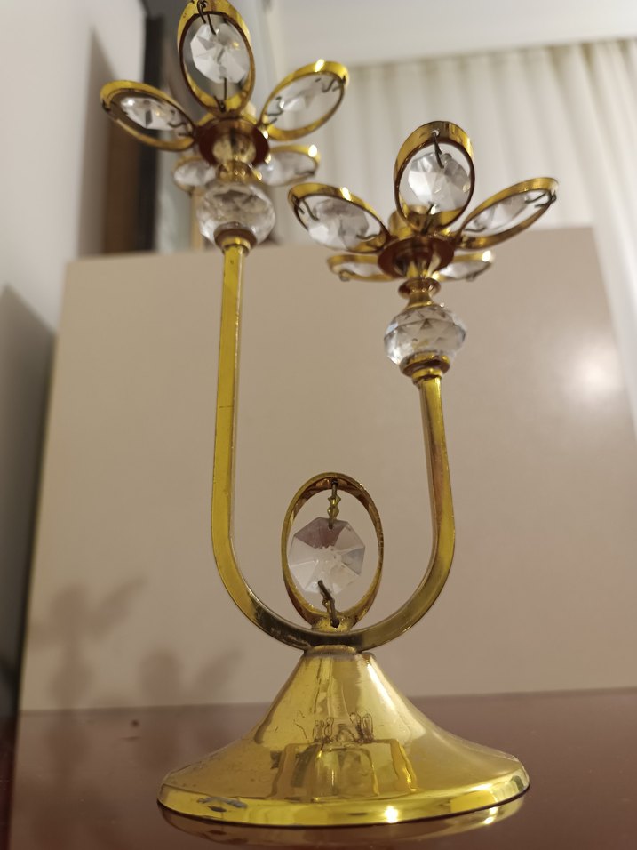 Vintage şamdan - Görsel 4