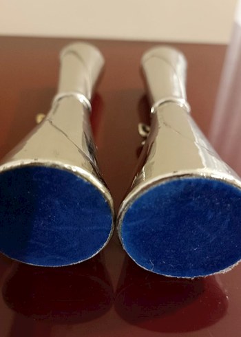 Alman gümüşü 2 ad.Dekoratif Vazo - Görsel 2