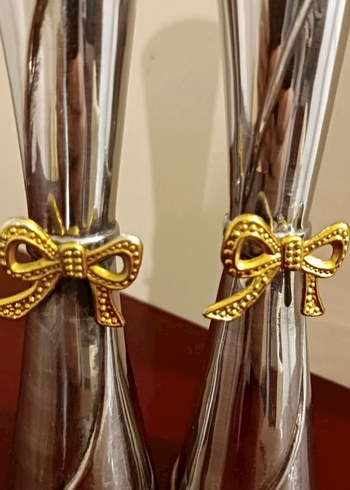 Alman gümüşü 2 ad.Dekoratif Vazo - Görsel 4