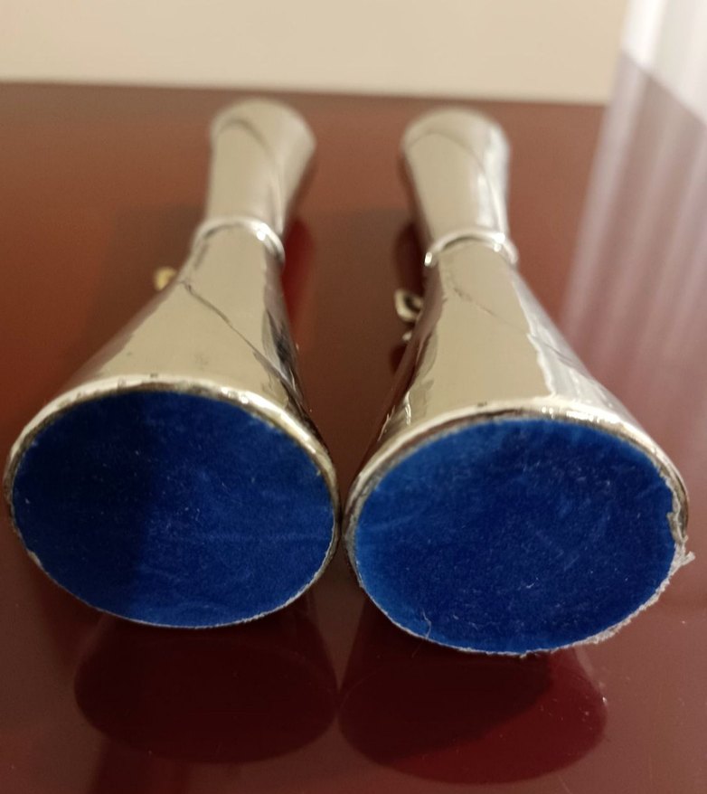 Alman gümüşü 2 ad.Dekoratif Vazo - Görsel 2