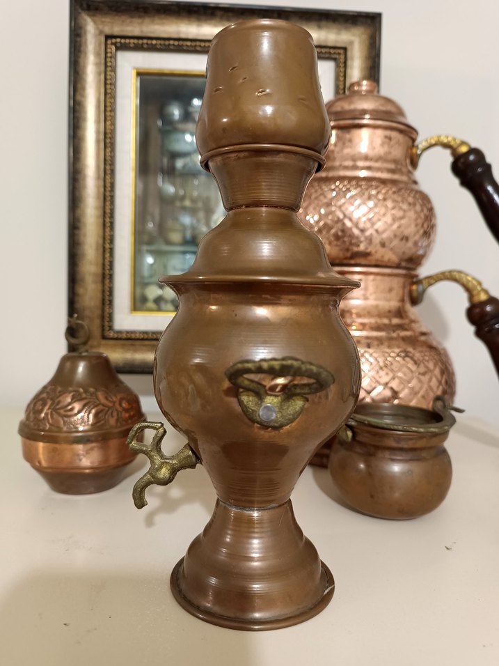 Bakır semaver - Görsel 4