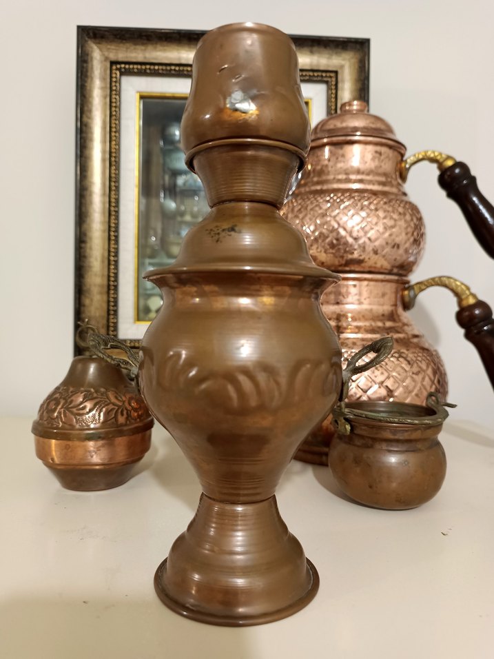 Bakır semaver - Görsel 3