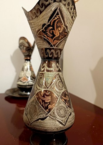 Bakır antika vazo - Görsel 2