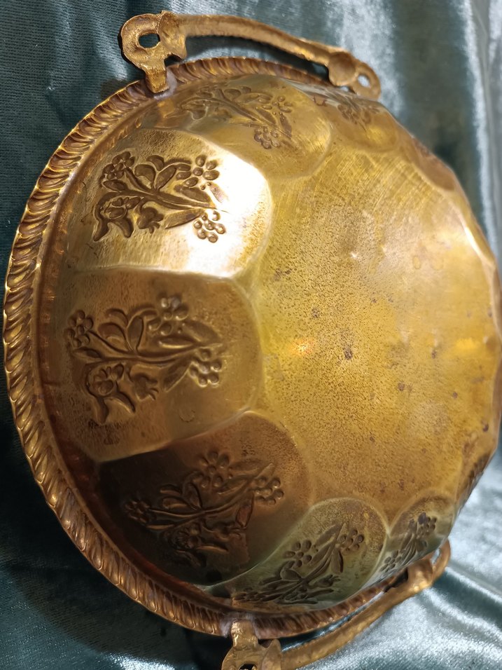 Prinç Altın Renkli Yuvarlak Tepsi - Görsel 2