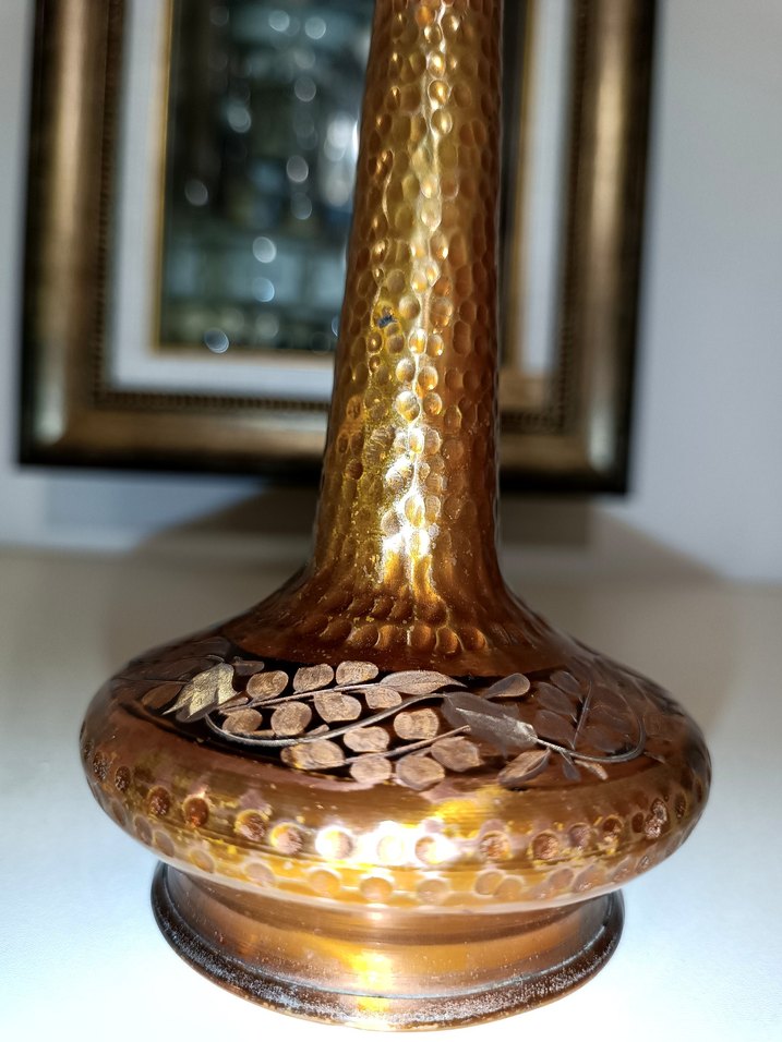 Bakır Dekoratif Vazo - Görsel 2