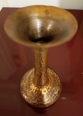 Bakır ikili vazo - Görsel 15