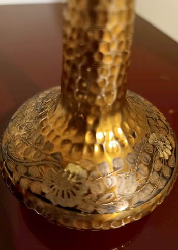 Bakır ikili vazo - Görsel 17