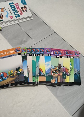 aslancik Ailesi Çocuk Kitap Seti 1-13 ama 3.kitap eksik