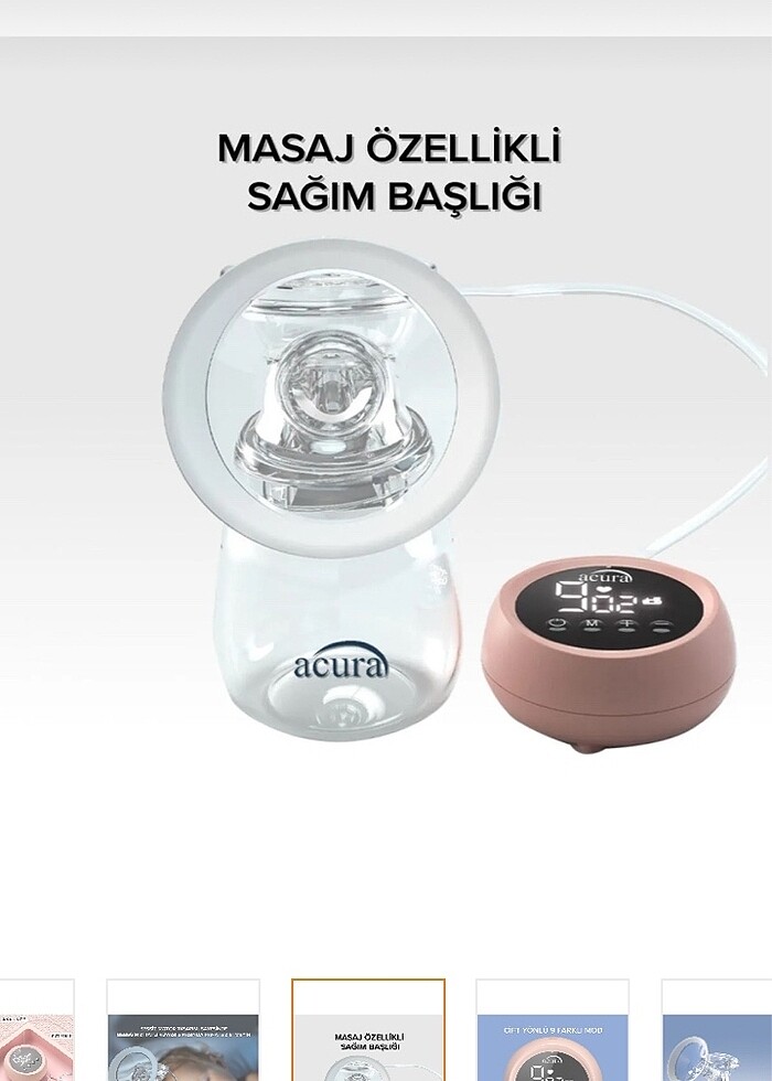 Göğüs pompası şarjlı - Görsel 5