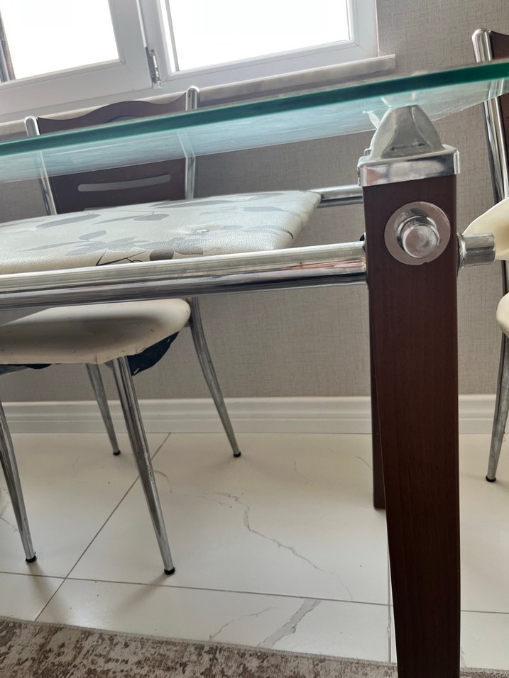 Cam yemek Masası - Görsel 3