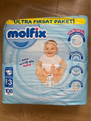 Molfix Molfix bebek bezi