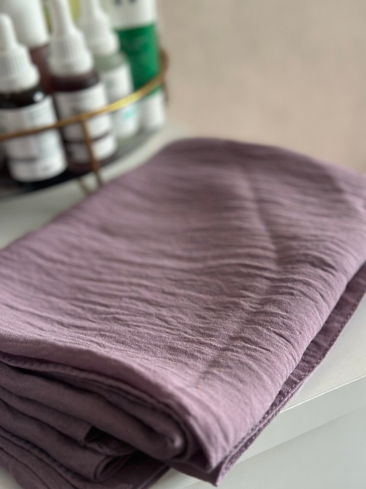 Levi d'or Mor Keten Kadın Şal - Görsel 3