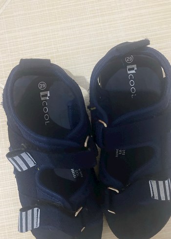 Erkek Çocuk Lacivert Cırtcırtlı Terlik - Görsel 2