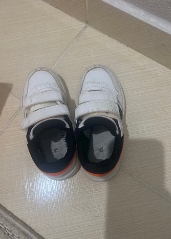 Çocuk Beyaz Adidas Sneakers Velcro - Görsel 4